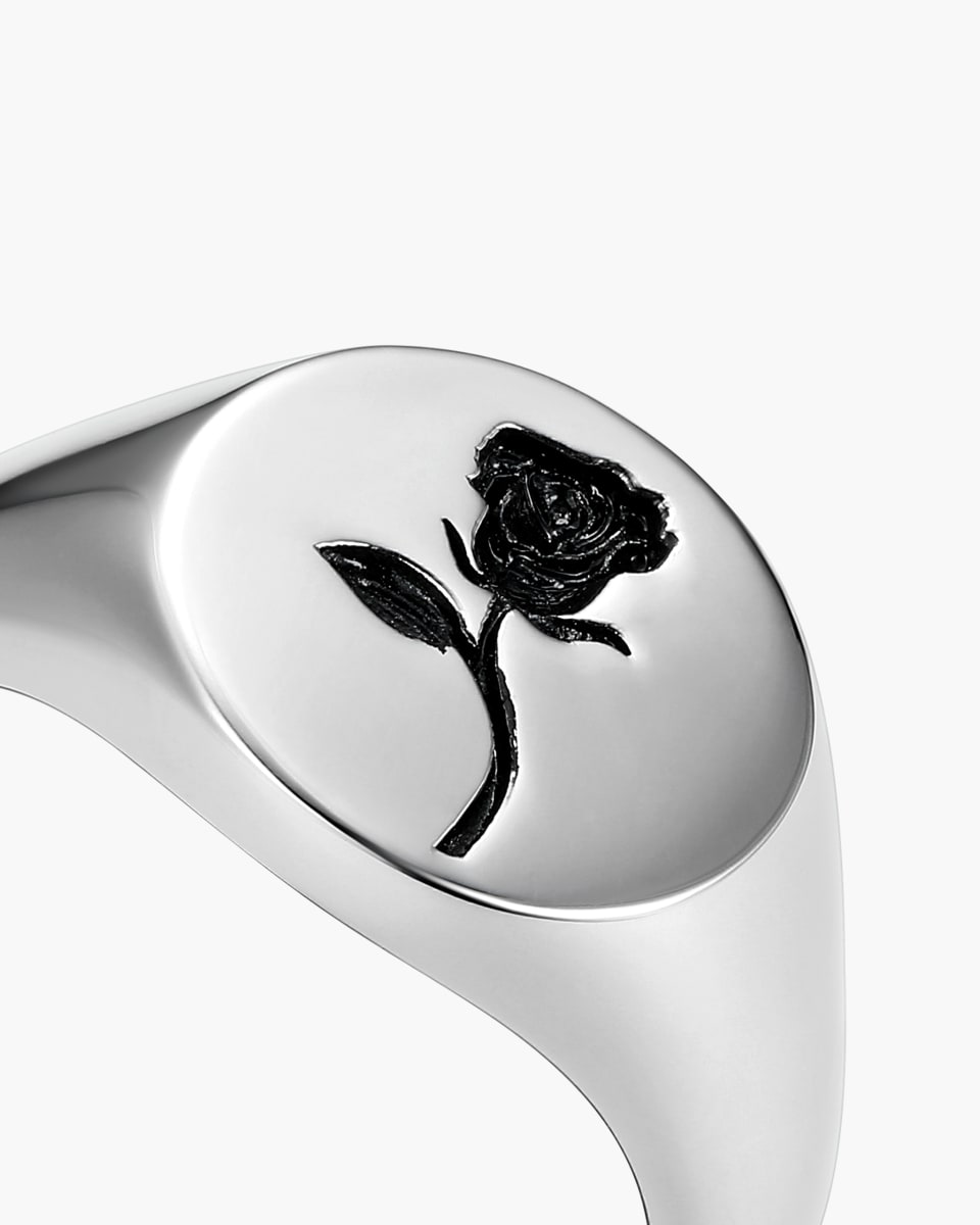 Heritage Rose Signet Ring