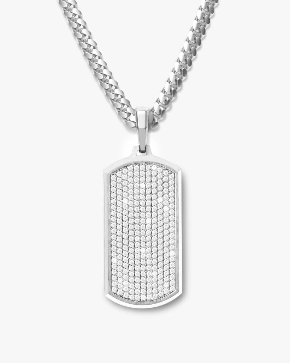Iced Out Capitol Pendant