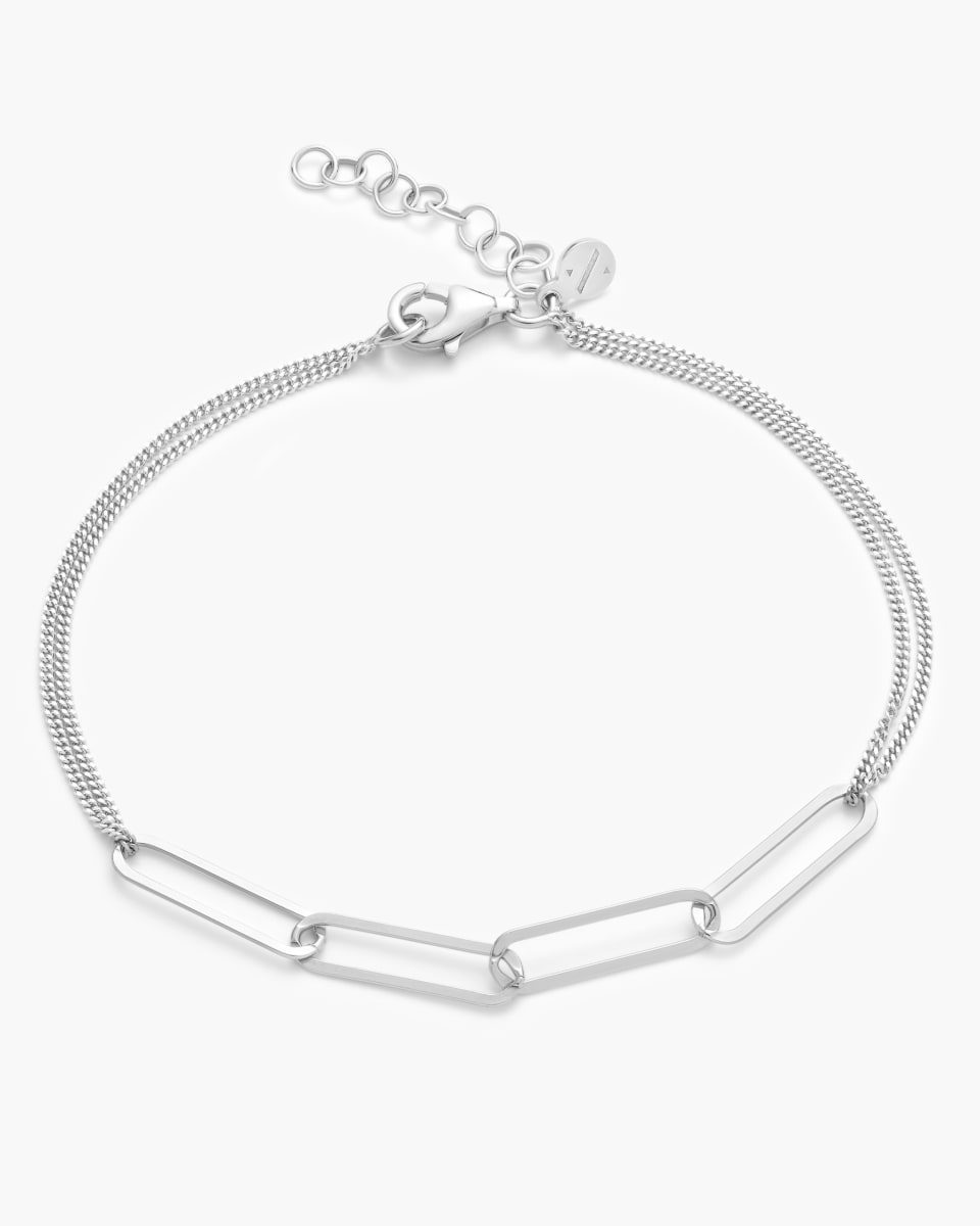 Jil Sander chain-link bracelet - Silver