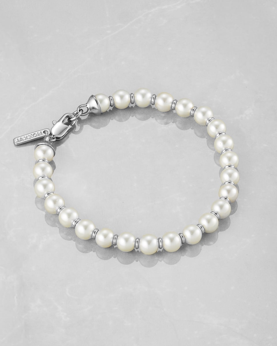 Pearl Rondelle Bracelet