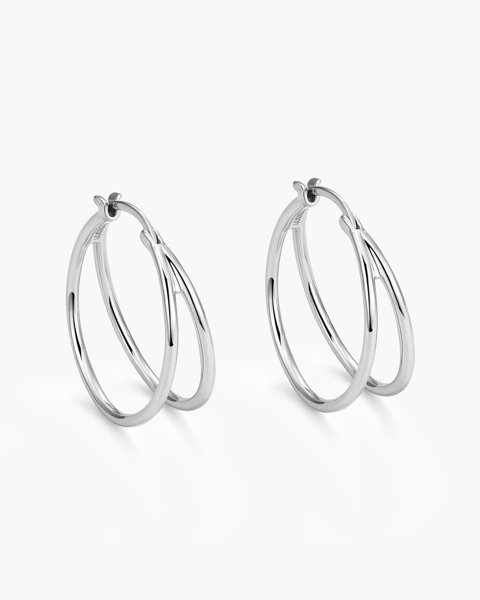 Split Hoop Earrings